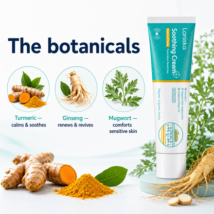 Botanical Soothing Gel with Turmeric, Ginseng & Mugwort