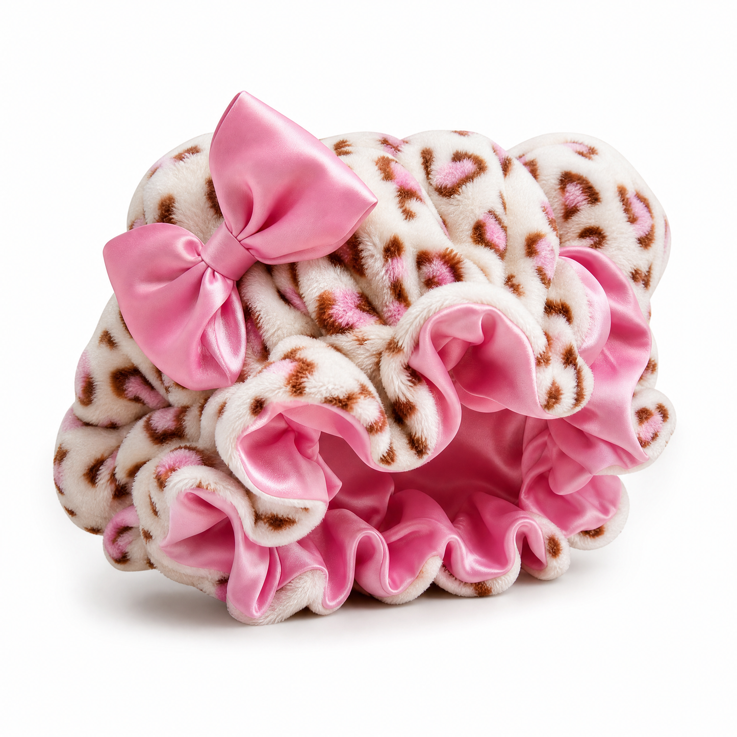 Cloud Bonnet — Real Silk-Lined Plush Hair Bonnet
