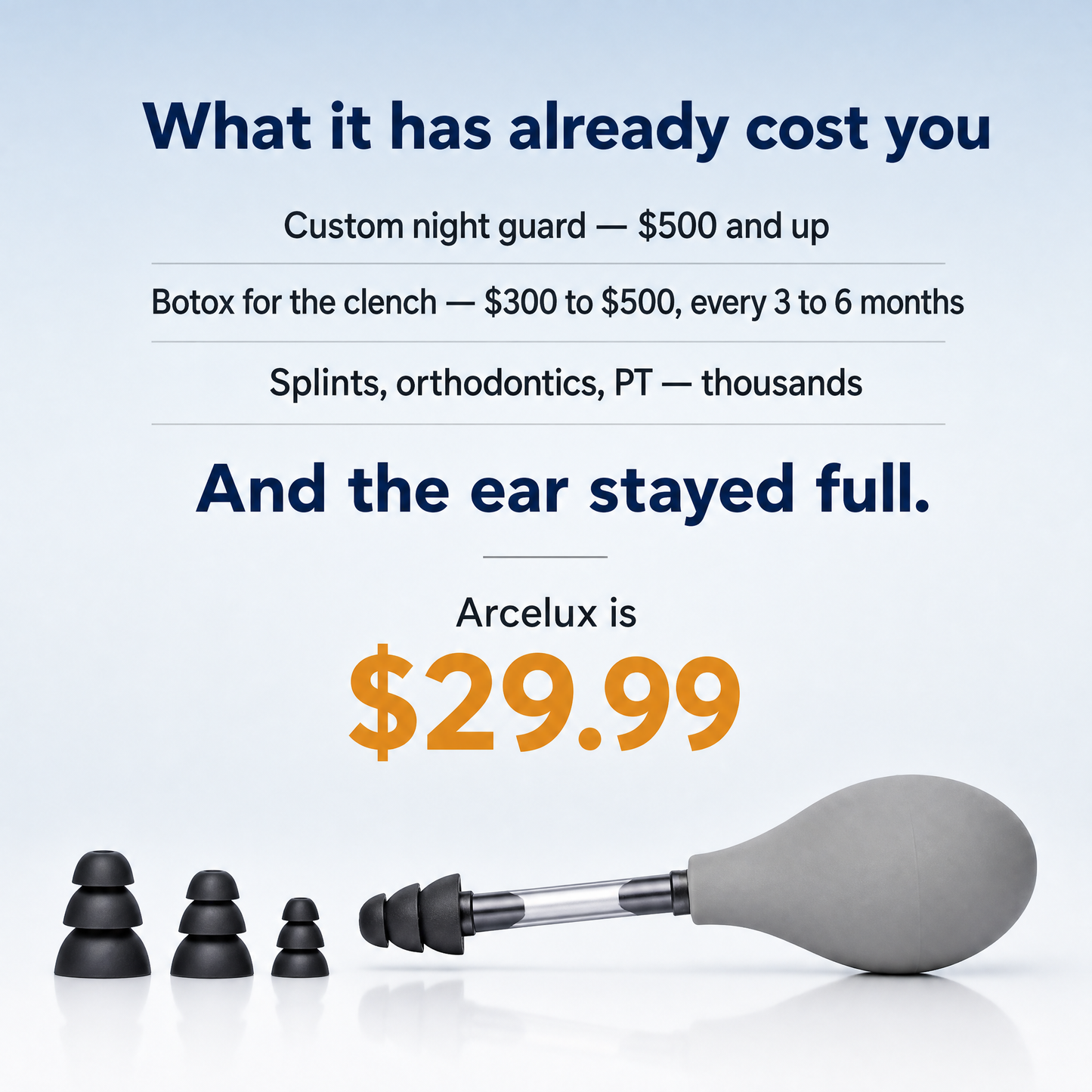 Arcelux Ear Fullness Release Tool