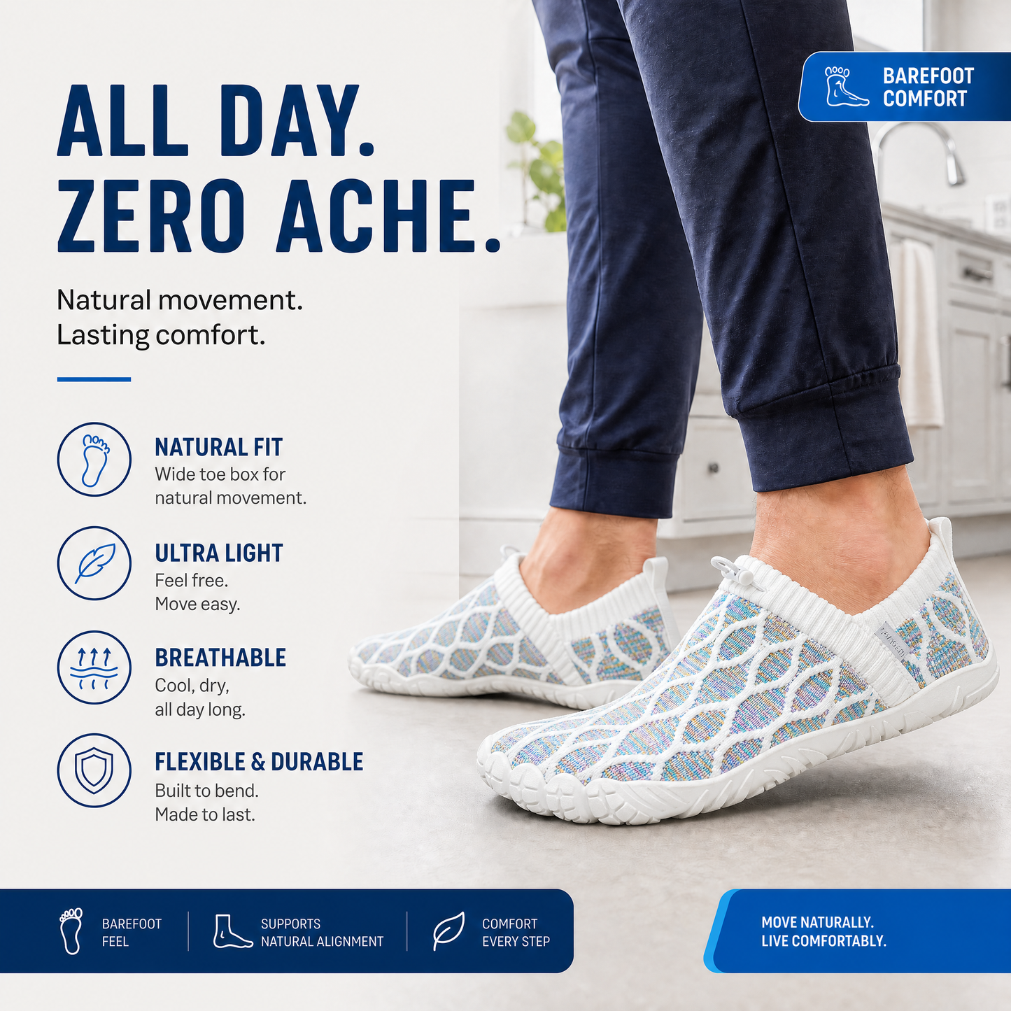 Arcelux Cloud Barefoot Shoes