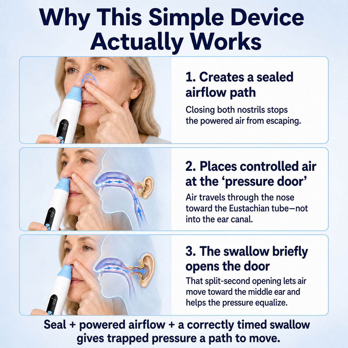 Arcelux™ Ear Pressure Equalization System
